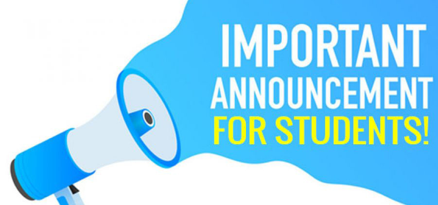 Announcement for SUMS International Students