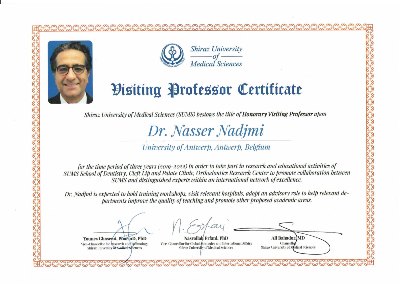 Dr. Naser Nadjmi	