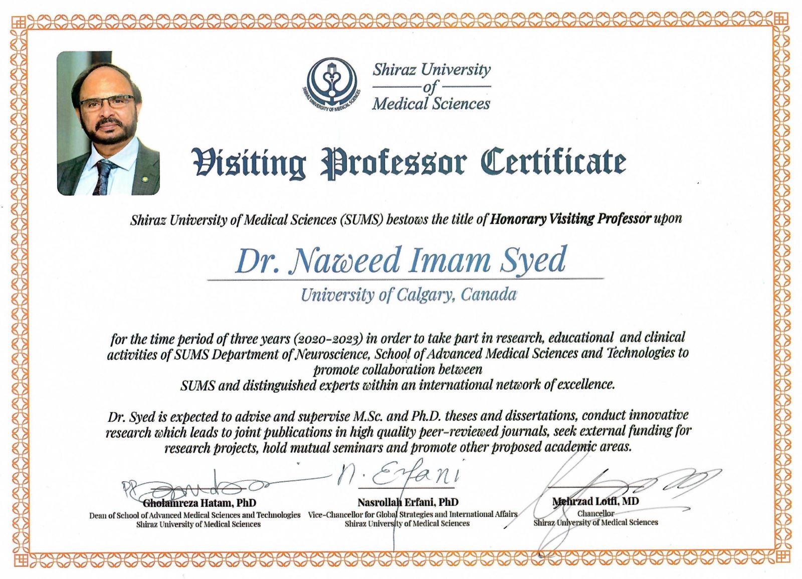 Dr. Naweed Imam Syed