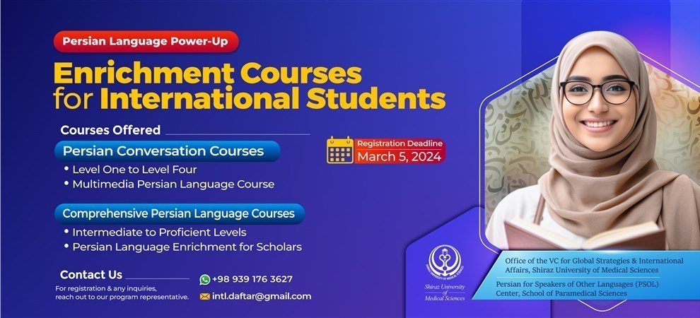 Persian Courses for International Students